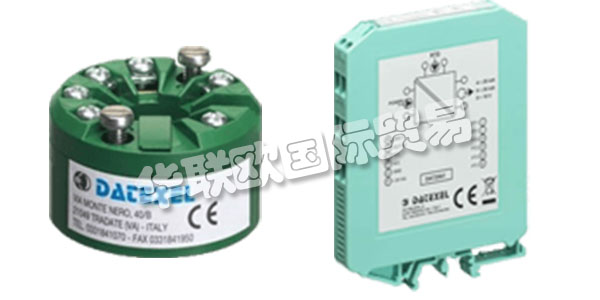 DATEXEL公司制造各種溫度變送器，頭戴式溫度變送器，信號轉換器，信號隔離器，跳閘放大器，熱電偶轉換器，電流信號調節器，回路供電指示器，信號分配器，分布式I/O模塊，用于PLC的A/D接口，跳閘放大器，電源，電流回路隔離器和回路供電數字指示器。下文為您介紹DATEXEL溫度變送器。